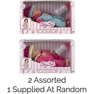 Load image into Gallery viewer, HTI Toys BabyBoo Bed Time Baby Doll and Bottle Children Toy
