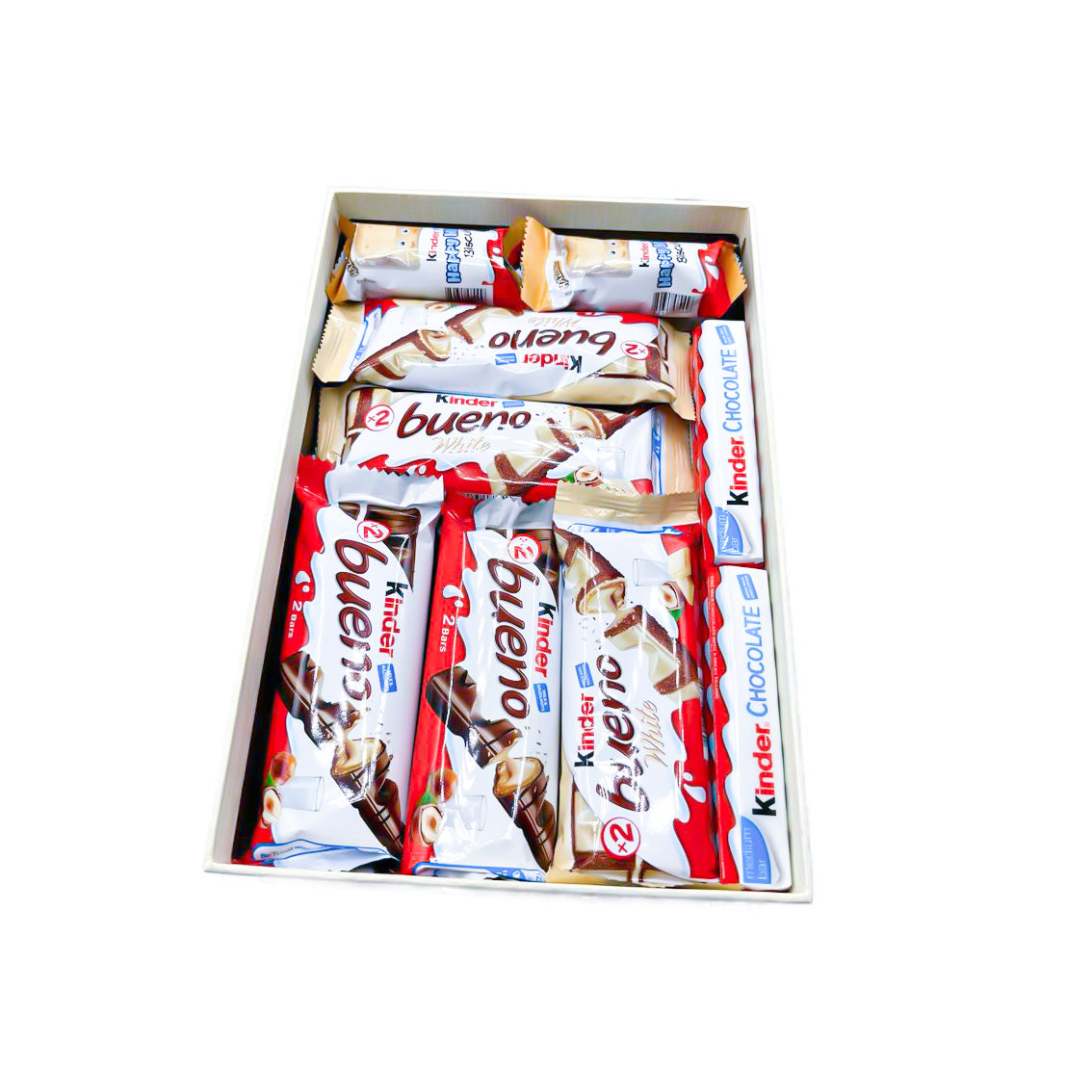 Celebrate with Sweetness Chocolate Gift Box and Kinder Bueno Hamper - 24 Chocolates